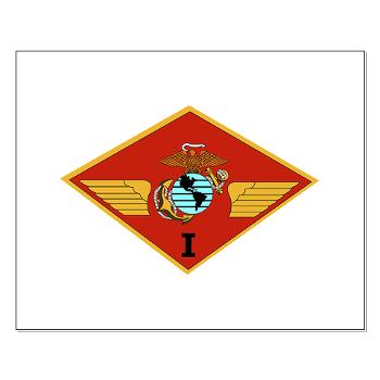 1MAW - M01 - 02 - 1st Marine Aircraft Wing with Text - Small Poster